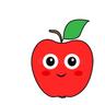 je suis une pomme rouge
