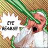 Pope With Eye Beams