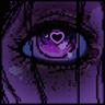 purple eyes