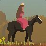a horse