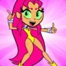 starfire's legs
