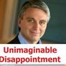Disappointment.