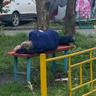 меня сбил train