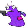 Sockpuppet with a gun